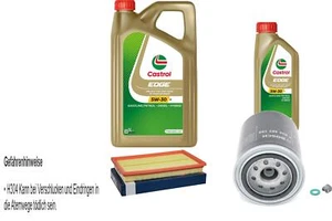 BOSCH Inspección Set 6 L Castrol 5W-30 M Para Nissan Sunny III Traveller 2.0 D - Imagen 1 de 12
