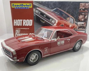 Exact Detail 1/18 Scale 1967 CAMARO SS 350 Hot Rod Edition VERY GOOD CONDITION - Picture 1 of 12