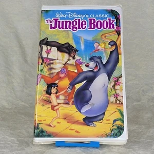 The Jungle Book VHS 1991 Disney Family Children Classic Animal Friends Journey - Imagen 1 de 12