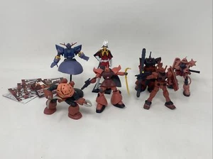 1Bandai, HG, Gundam Char Aznable Collection, alle 7 Figuren Komplettset - Bild 1 von 11