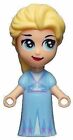 Disney Princess Frozen LEGO Minifigure Elsa Blue Dress Doll Minifig 43189 Rare