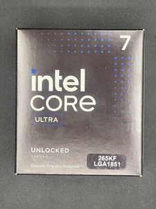 LGA 1851 Intel Core Ultra 7 265KF - Core Ultra 7 Series 2 Arrow Lake 20 cœurs - Photo 1/4