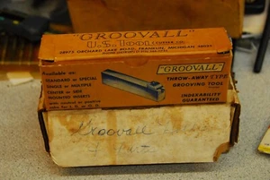 US Tool & Cutter Co. GROOVALL Wendeschneidbarer Werkzeughalter mit EINSÄTZEN - Bild 1 von 4