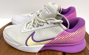 Nike Court Air Zoom Vapor Pro 2 Shoes Women 9.5 Tennis Pickleball DR6192-100 - Picture 1 of 14