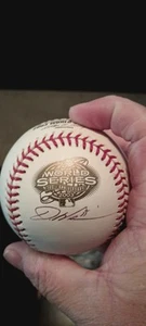 Dontrelle Willis Signed 2003 World Series Baseball 2003 WS Mounted Memories. - Picture 1 of 3