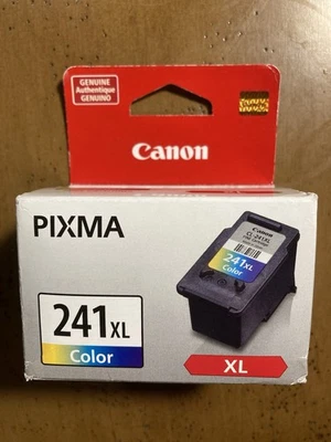 Genuine OEM Canon CL-241XL Color Inkjet PIXMA MG2120 MG3120 New Sealed Box - Image 1 of 2
