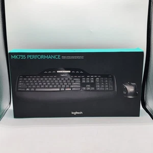 Logitech MK735 (920-008666-PB-RC-AMZ) Wireless Keyboard and Mouse Combo - Picture 1 of 7
