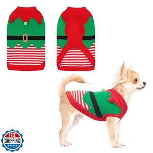 KOOLTAIL Hund Weihnachtspullover Winterkleidung - Strick weich Weihnachtsmann Shi - Bild 1 von 5
