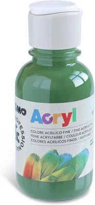Primo tempera acrilica da 125 ml Verde Oliva 665 - Immagine 1 di 3
