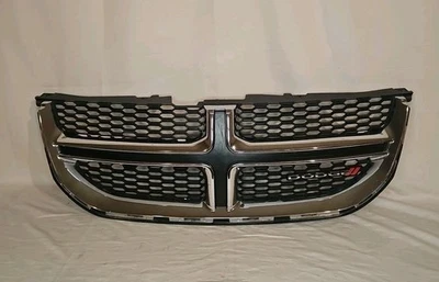 2011-2020 Dodge Grand Caravan SXT Grille 68088969AC Chrome Black Ram C/V OEM - Image 1 of 4