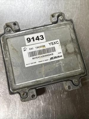 2009-12 Chevrolet Aveo 1.6L Engine Control Module Unit ECM ECU 12630788 OEM Foto 1 de 4