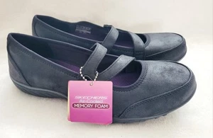 Skechers scarpe da ginnastica donna Breathe-Easy-Calmly Mary Janes nere uk 5/38 - Foto 1 di 11