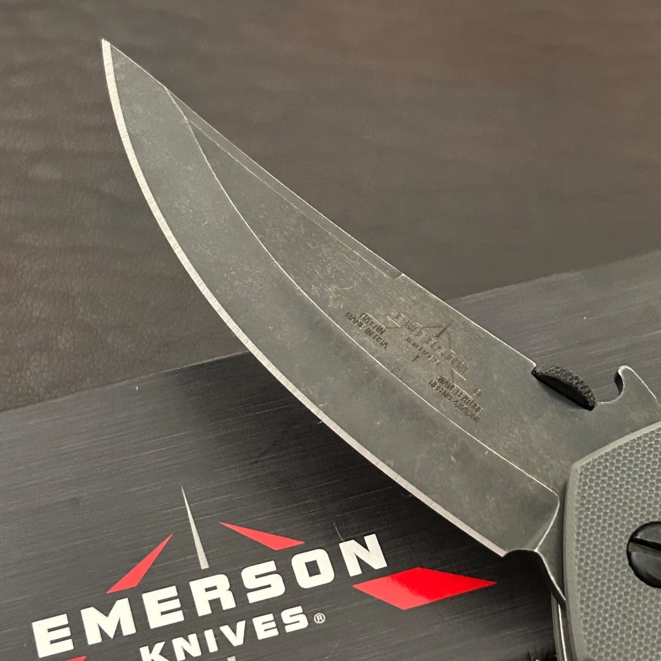 Cuchillos Emerson Lost&Found Raro Hattin Gris G10 Thunderstorm, Sin Serie #, 1 de 1 Foto 1 de 4