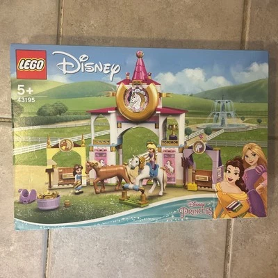LEGO Disney Princesa Bella y Rapunzel Establos Reales 43195 Totalmente NUEVO Sellado Foto 1 de 2