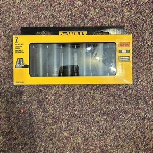 Dewalt 7-Piece 1/2" Drive Metric 13MM-19MM Socket Set DWMT81609 - Bild 1 von 2