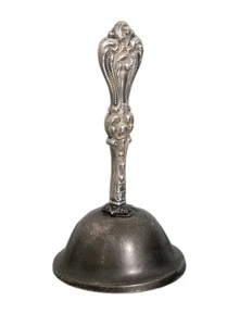Antike Jugendstil Sterling Silber Glocke - Bild 1 von 6