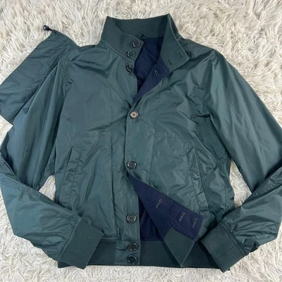 ASPESI Men Jacket Packable Driving Blouson Nylon Storage Bag Included Limited Ed - Image 1 of 4