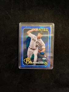 2024 Topps Chrome Sapphire Edition Quinn Priester #93 Rookie RC - Picture 1 of 2