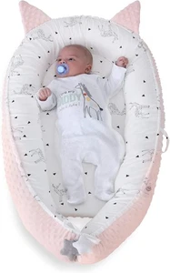 Baby Nestchen Pod für Baby 0-12 Monate Neugeborenenliege, Baby Stubenwagen Tragbar Baby - Bild 1 von 7