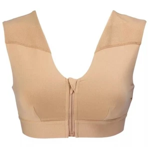 Tommie Copper® Damen Schulterstütze Kompressions BH mit Reißverschluss XL Nude - Bild 1 von 7