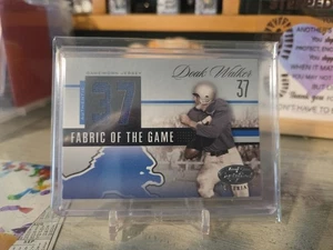Doak Walker 2006 Leaf Certified Fabric Of The Game Game Worn Jersey 20 /37 Lions - Picture 1 of 12