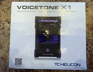 TC-Helicon VoiceTone X1 Megaphone Distortion pedal Effects Processor VOICE TONE - Picture 1 of 2