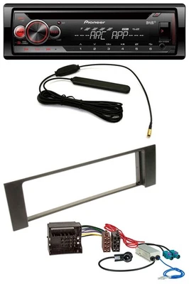 Pioneer CD USB AUX DAB MP3 Autoradio für Audi A4 B6 00-04 Quadlock Doppel Fakra - Bild 1 von 4
