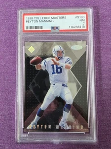 Peyton Manning 1998 Collectors Edge Masters #S183 Silver Rookie RC /5000 PSA 7 - Bild 1 von 2