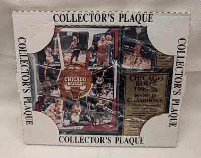 Chicago Bulls 1995-1996 Coleccionistas Placa Campeones Michael Jordan - RK600 Foto 1 de 2