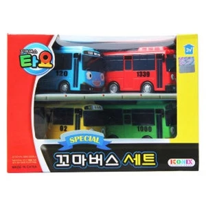 TAYO The Little Bus Friends Mini Special Set 4 tlg Autos Spielzeug Tayo Rogi Gani Rani - Bild 1 von 4