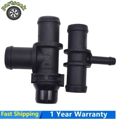 2 Pcs Car Heater Hose Tee KH623 for 2010-2013 Ford Transit Connect 9T1Z18472C - Image 1 of 4