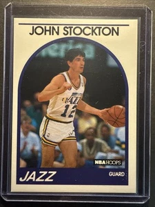 1989 Hoops John Stockton Jazz #140 - Picture 1 of 2