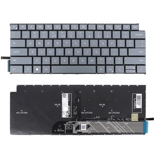 US Laptop Keyboard for Dell Inspiron 7640 7645 5440 7440 7445 Latitude 7455 - Picture 1 of 4