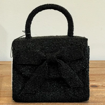 Rachel Zoe Beaded Top Handle Bag W/Removable Chain Strap Boxed Holiday Gift NEW! - Image 1 of 4