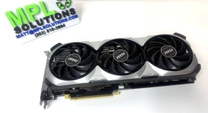 MSI GeForce RTX 4070 Ti VENTUS 3X 12G OC HDMI 3 x DP Graphics Card - Picture 1 of 3