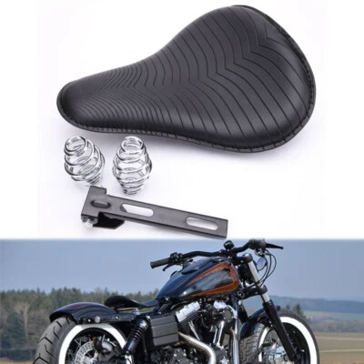 Asientos individuales de resorte Bobber de 13" para motocicleta Honda Shadow Spirit ACE VT 1100 750 Foto 1 de 4