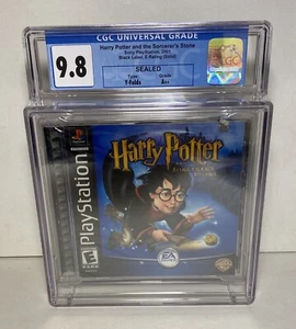 Harry Potter y la Piedra Filosofal (Sony PlayStation 1, 2001) PS1 CGC 9.8A++ - Imagen 1 de 2