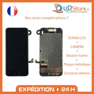 ✔️ Bloc écran LCD complet IPhone 6 6S 7 8 PLUS + Caméra + Bouton home + plaque - Foto 1 di 18