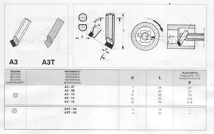 IMPERO A3 - 08 - M3 - Utensile per Tornio - Foto 1 di 1