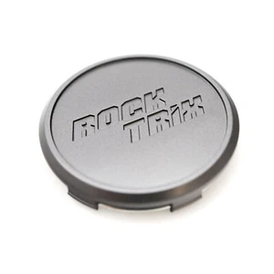 (1) RockTrix Flat Center Cap for Offroad Street ATV UTV Wheels - Matte Gunmetal - Picture 1 of 7