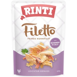 Rinti PB Filetto Jelly Huhn & Schinken 48 x 100g - Bild 1 von 1