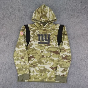 New York Giants Hoodie Youth Large Nike Dri Fit Sweater Salute To Service Camo - Picture 1 of 15
