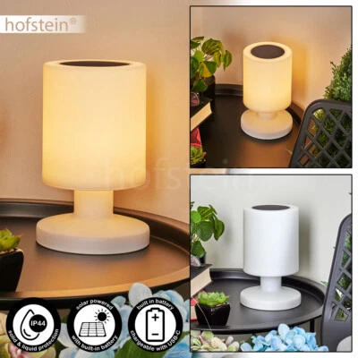 LED Sensor Garten Balkon Beleuchtung Solar Außen Tisch Leuchte Lampe USB Akku - Bild 1 von 4