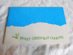 1960's Wisconsin Public Service Corp "Merry Christmas Cooking Book-EXC-A+ - Picture 1 of 8