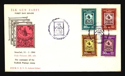Turkey 1963 Istanbul Philatelic Series FDC (II) - Z15928 - Image 1 of 2