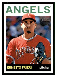 2013 Topps Heritage #301 ERNESTO FRIERI Los Angeles Angels ~B9W