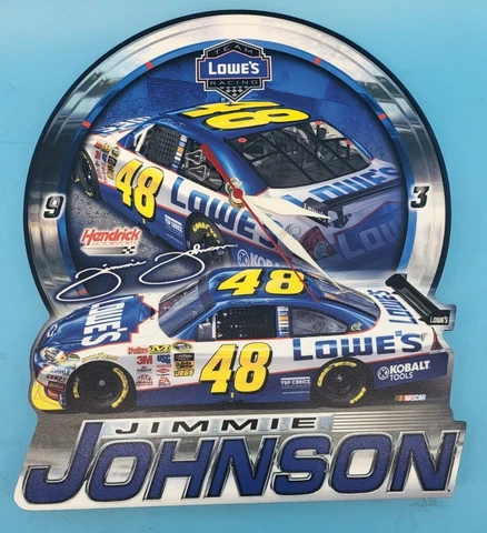 Jimmie Johnson Wall Clock Super Nice!! Cover
