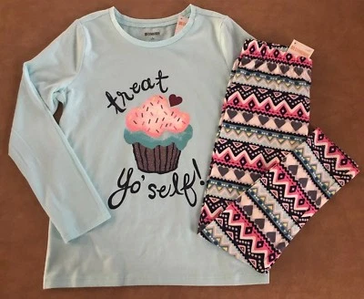 NWT Gymboree Girl Mix'n'Match Mint Cupcake Tee & Leggings Outfit 5 6 7 8 10 12 - Image 1 of 4