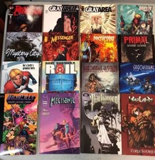 16 Image Prestige Comics Grifter Nocturnals Primal Superstar The Grayarea Rail