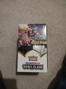 Pokemon Sword & Shield Rebel Clash Box Empty Display Box Dollar Tree NO CARDS 💎 - Picture 1 of 7